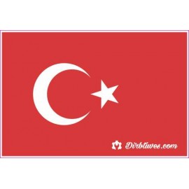 Nacionalinis vėliavos lipdukas - Turkija